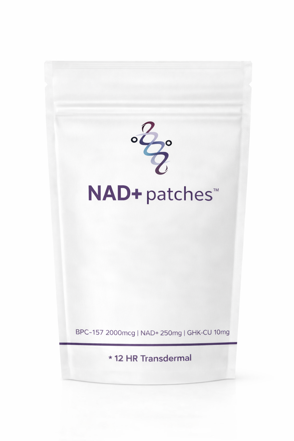 PARCHE TRANSDÉRMICO DE PÉPTIDOS + NAD+