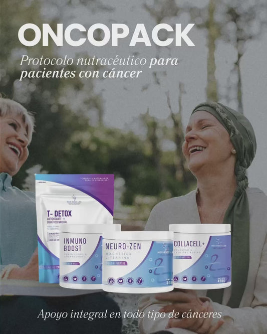 ONCOPACK/protocolo  nutracéutico en cáncer (precio especial de aniversario)